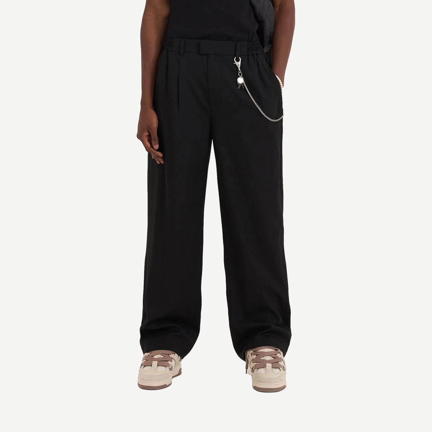 Relaxed Pants - Black - Galvanic.co