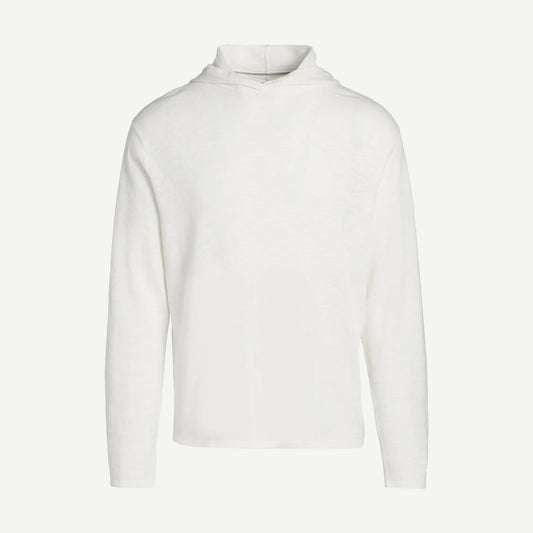 Linen Blend Classic Hoodie - Chalk - Galvanic.co