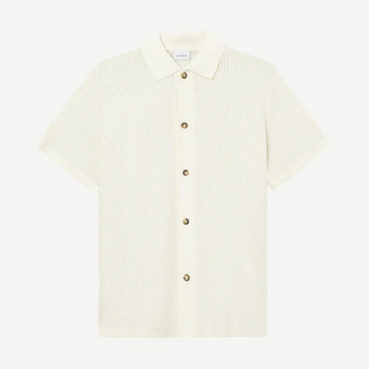Axel SS Shirt - Light Ivory - Galvanic.co