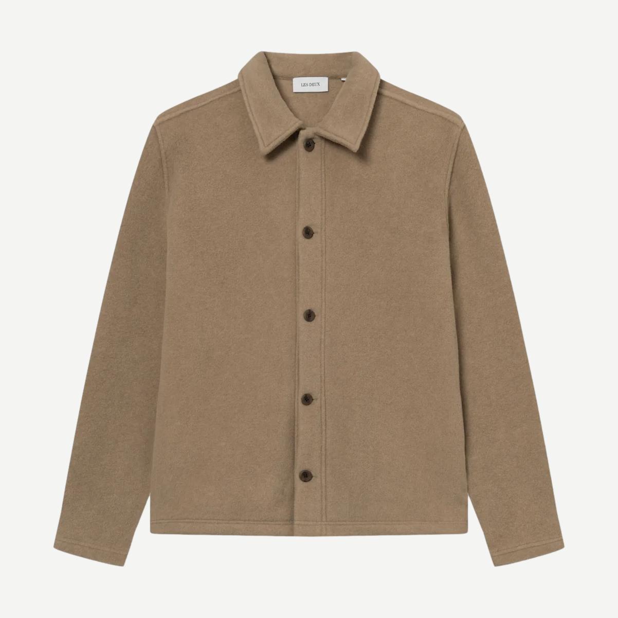 Jermaine Overshirt - Dark Sand
