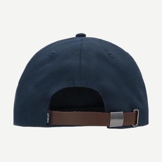 Ivy League Organic Letterman Cap - Dark Navy