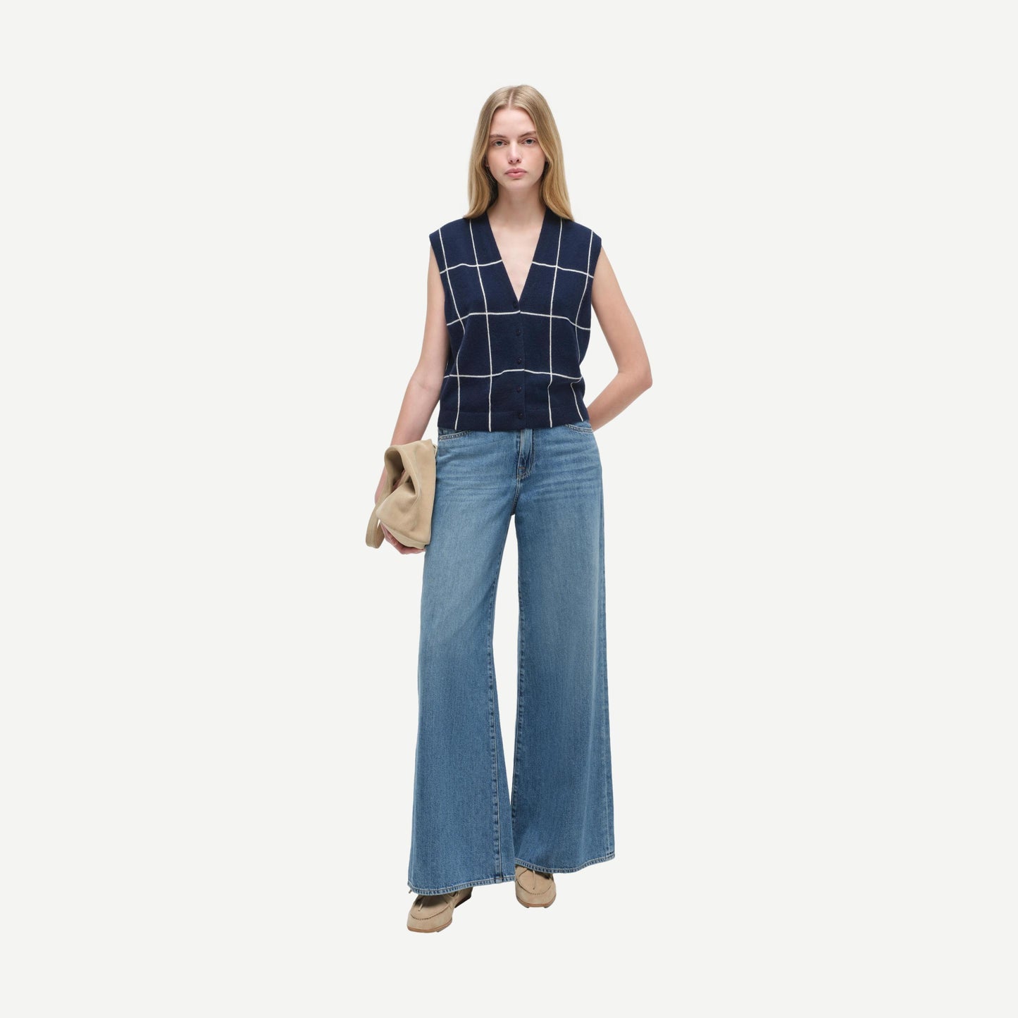 Rozzi Vest - Midnight Plaid - Galvanic.co
