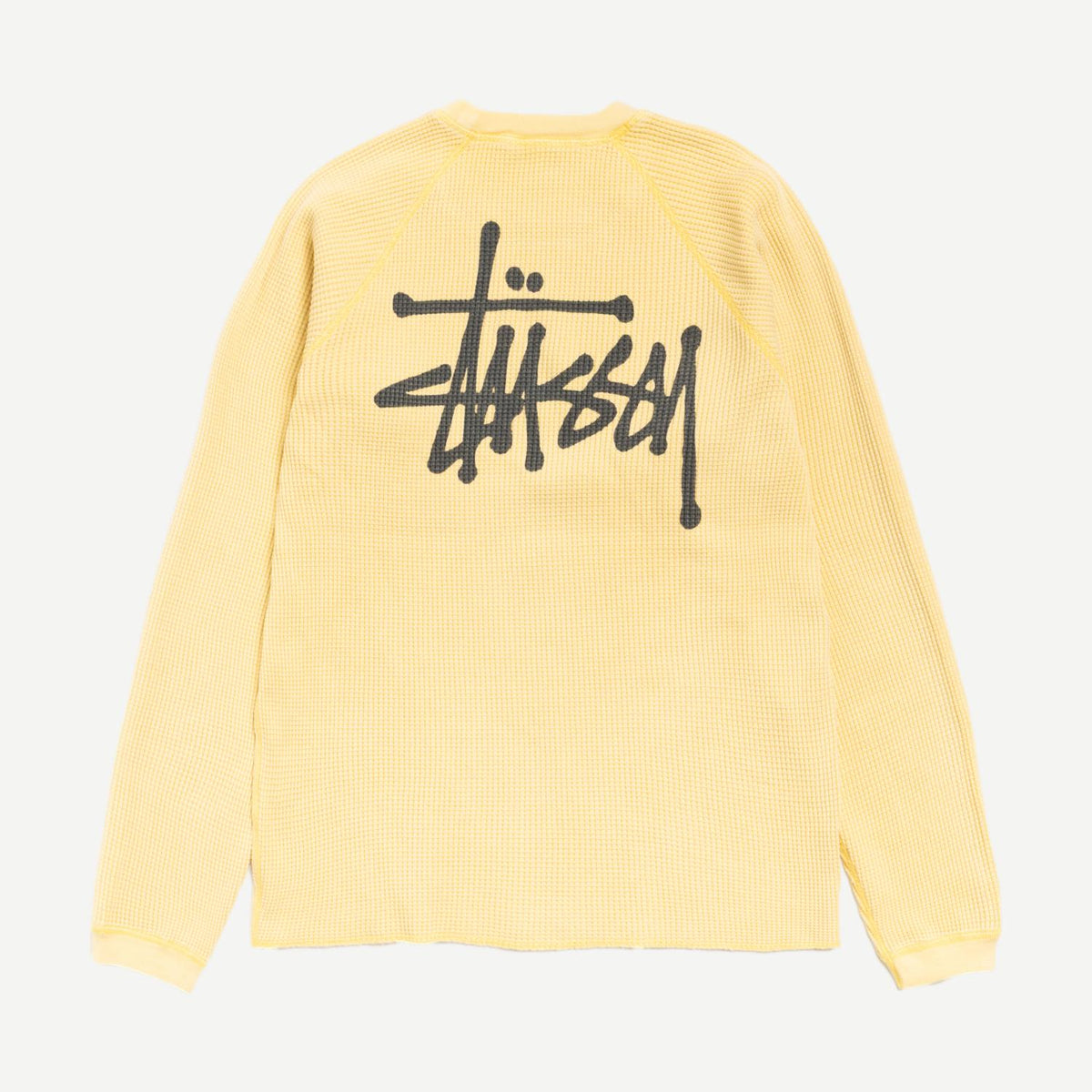 Basic Stussy Thermal - Pale Yellow