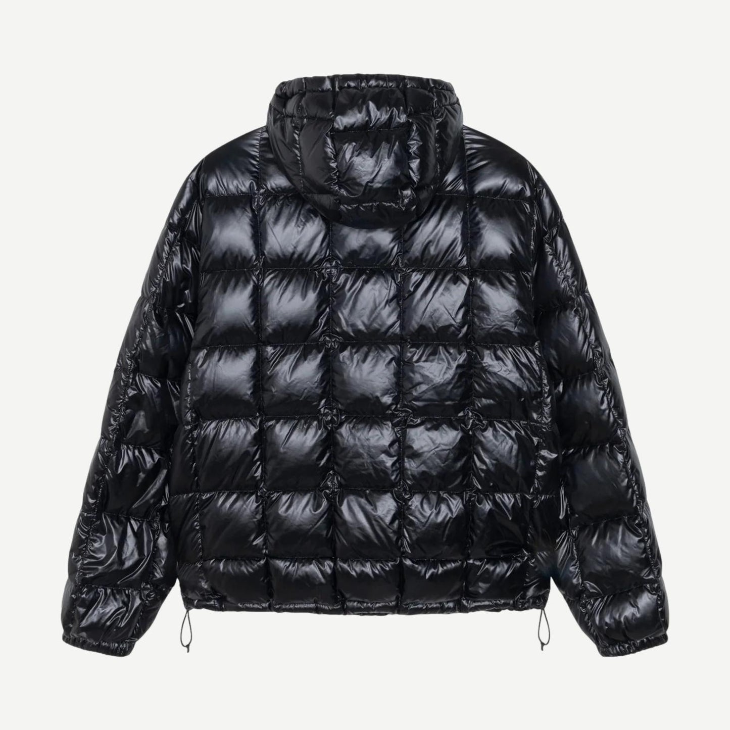 Midweight Hooded Puffer - Black - Galvanic.co