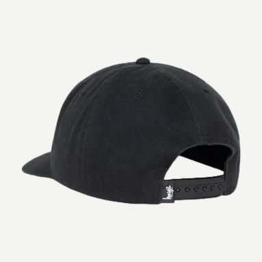 Big Stock Mid Depth Cap - Shadow Black