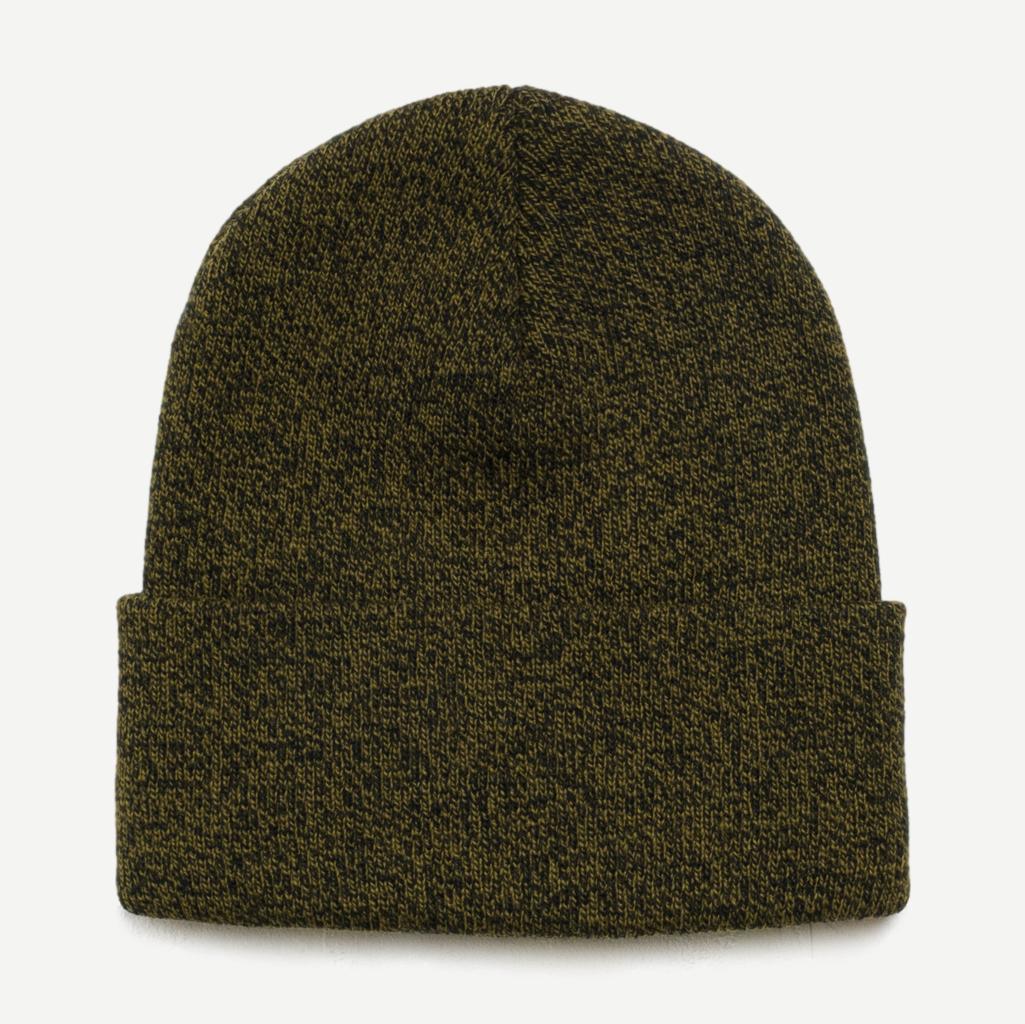 Stock Cuff Beanie - Marled Olive