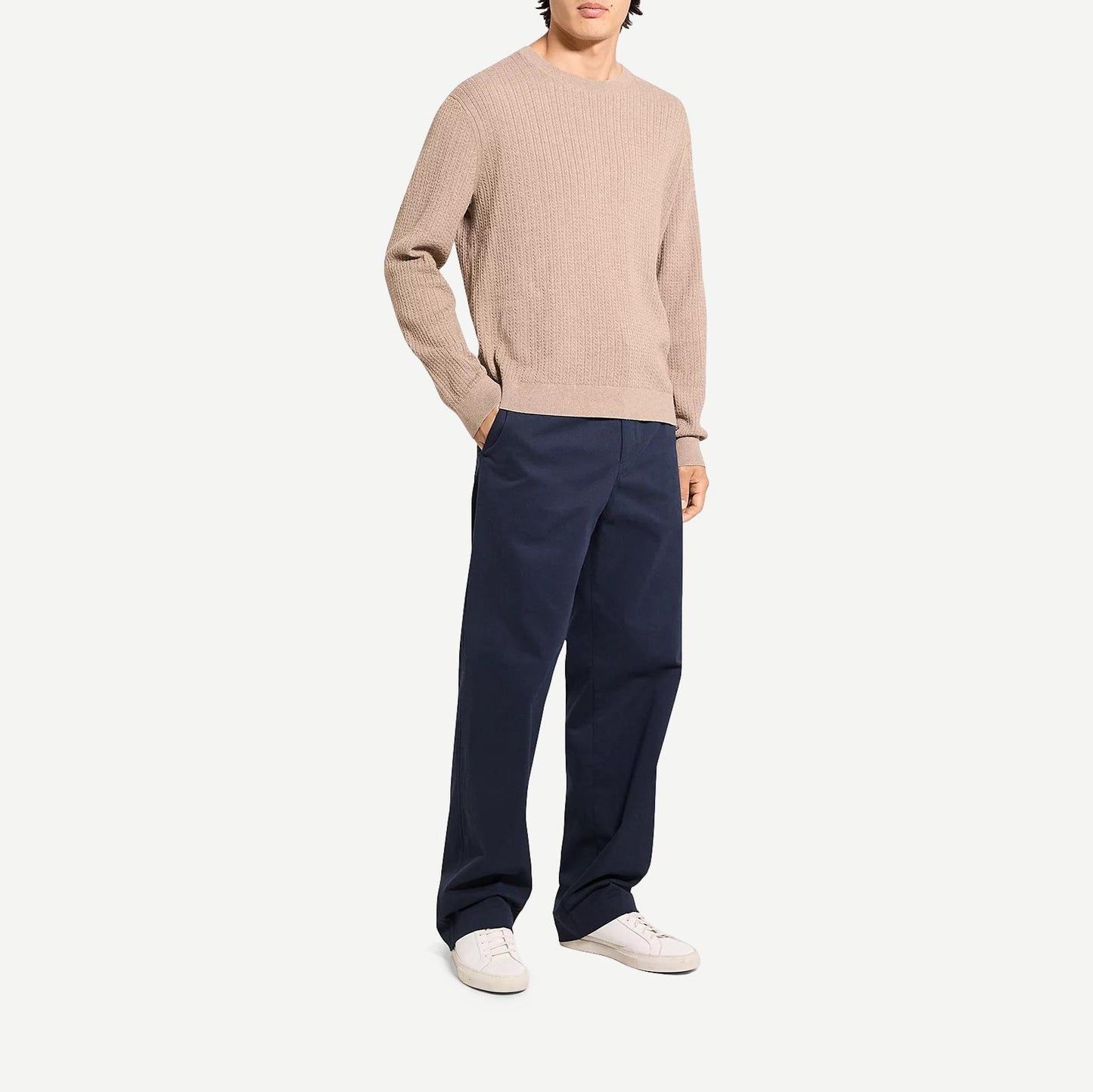 Riland Crewneck MC - Feather Melange - Galvanic.co
