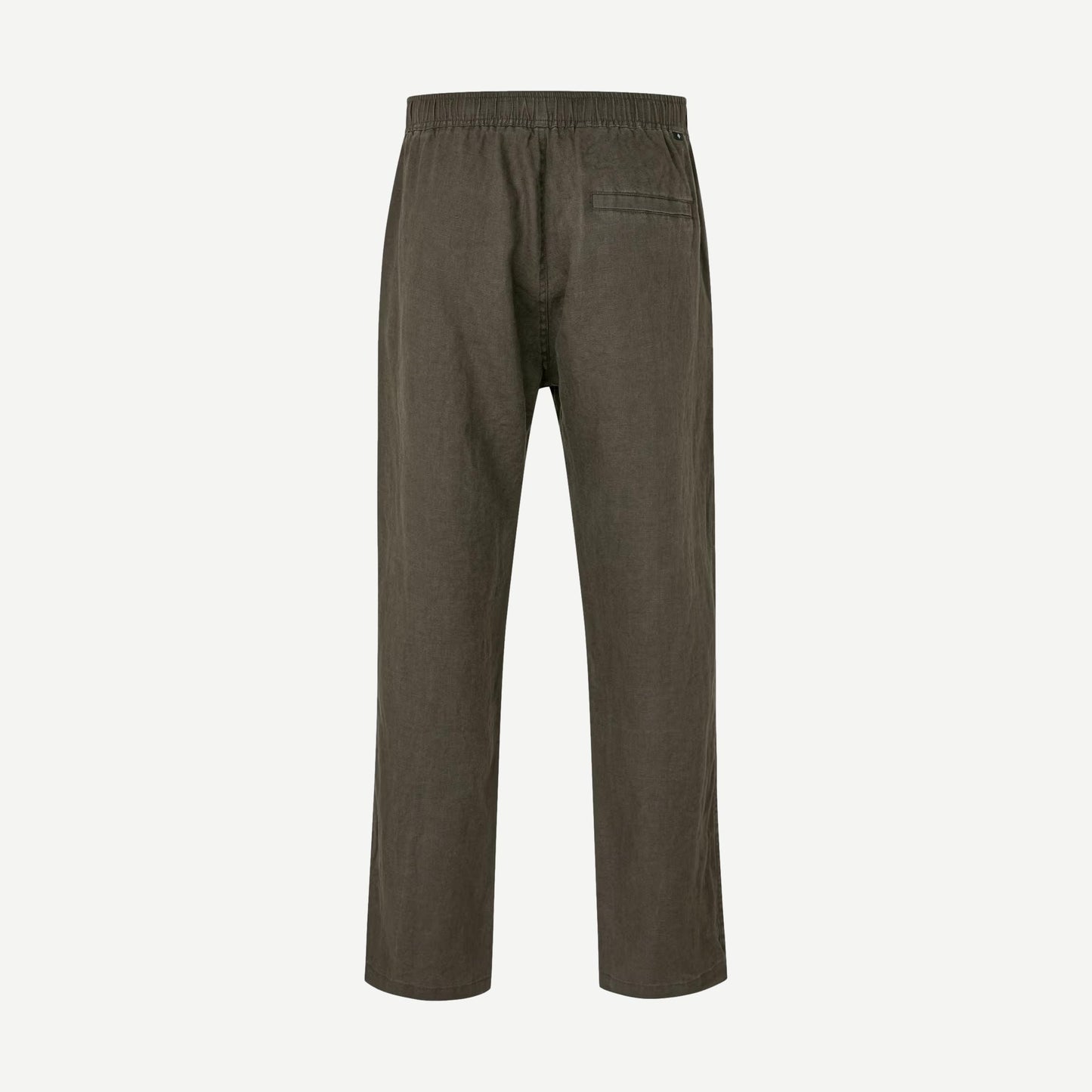 Black olive Sajabari x Trouser by Samsoe Samsoe, stylish black pants with tailored fit and contemporary design.