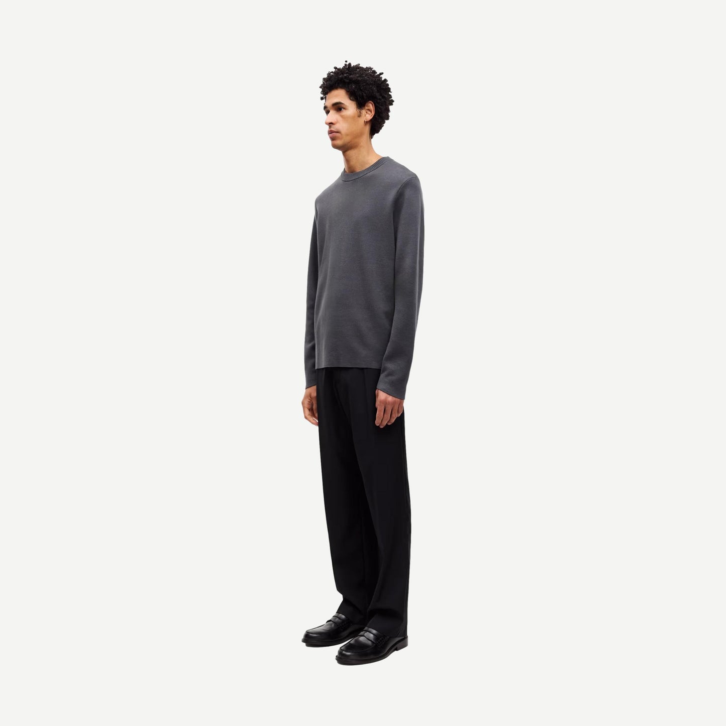 Saniklas Sweater - Black Oyster - Galvanic.co