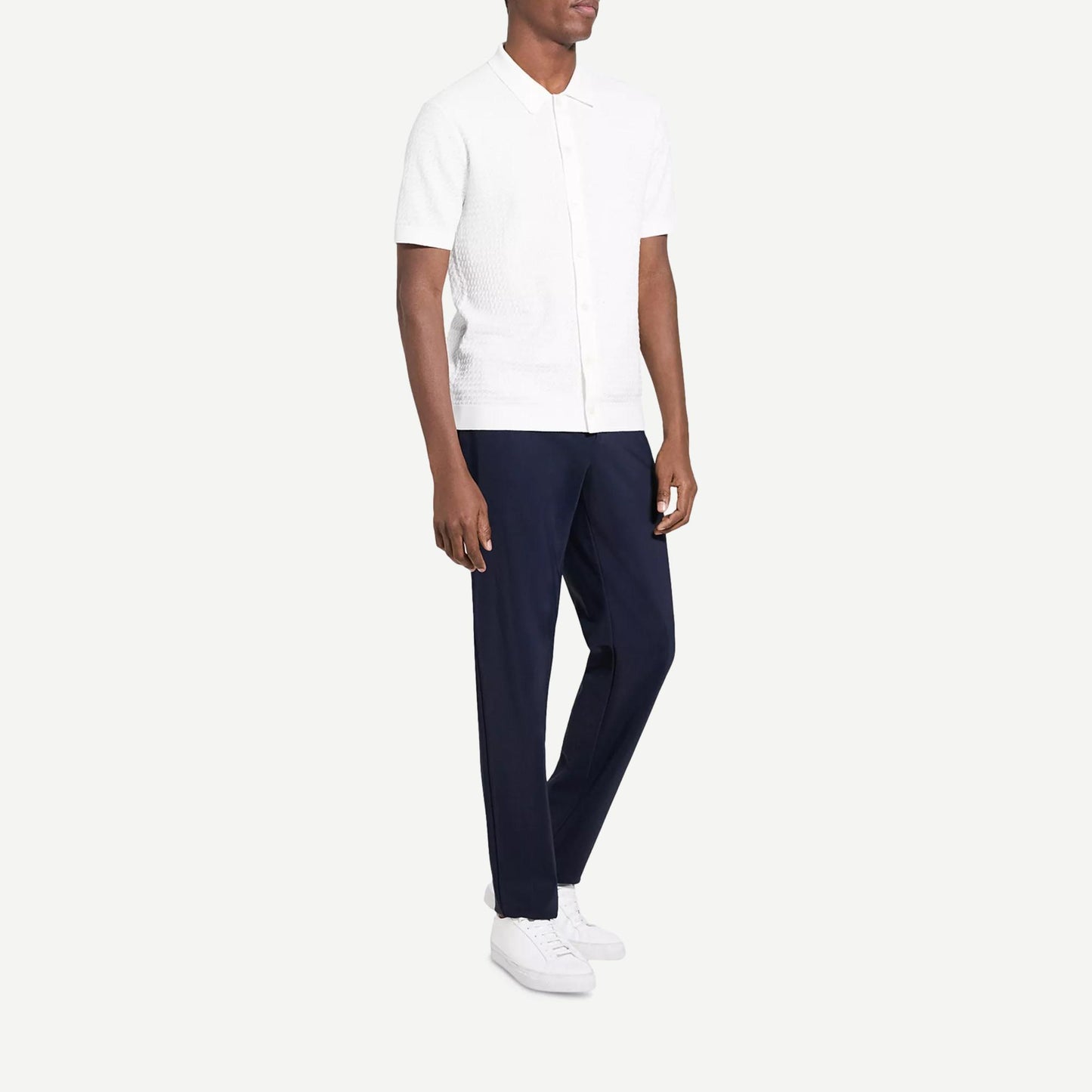 Cairn SS Button Up - Winter Ivory - Galvanic.co