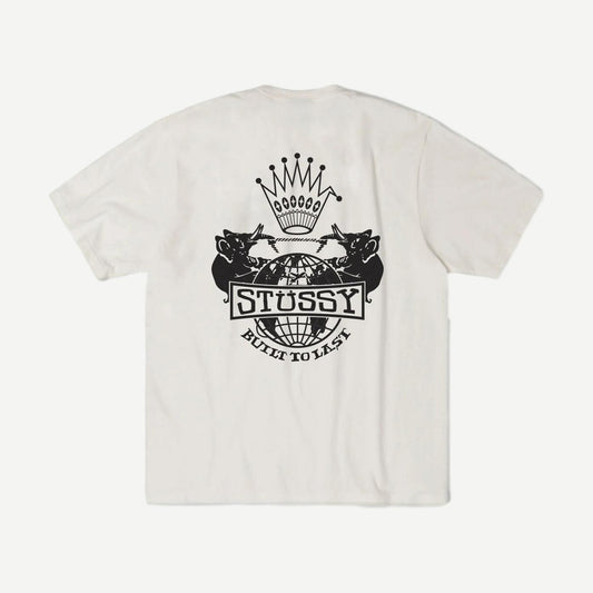 Built To Last Pig. Dyed Tee - Natural - Galvanic.co