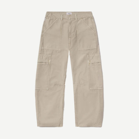 Marcelle Low Slung Cargo in Sateen - Burqu - Galvanic.co