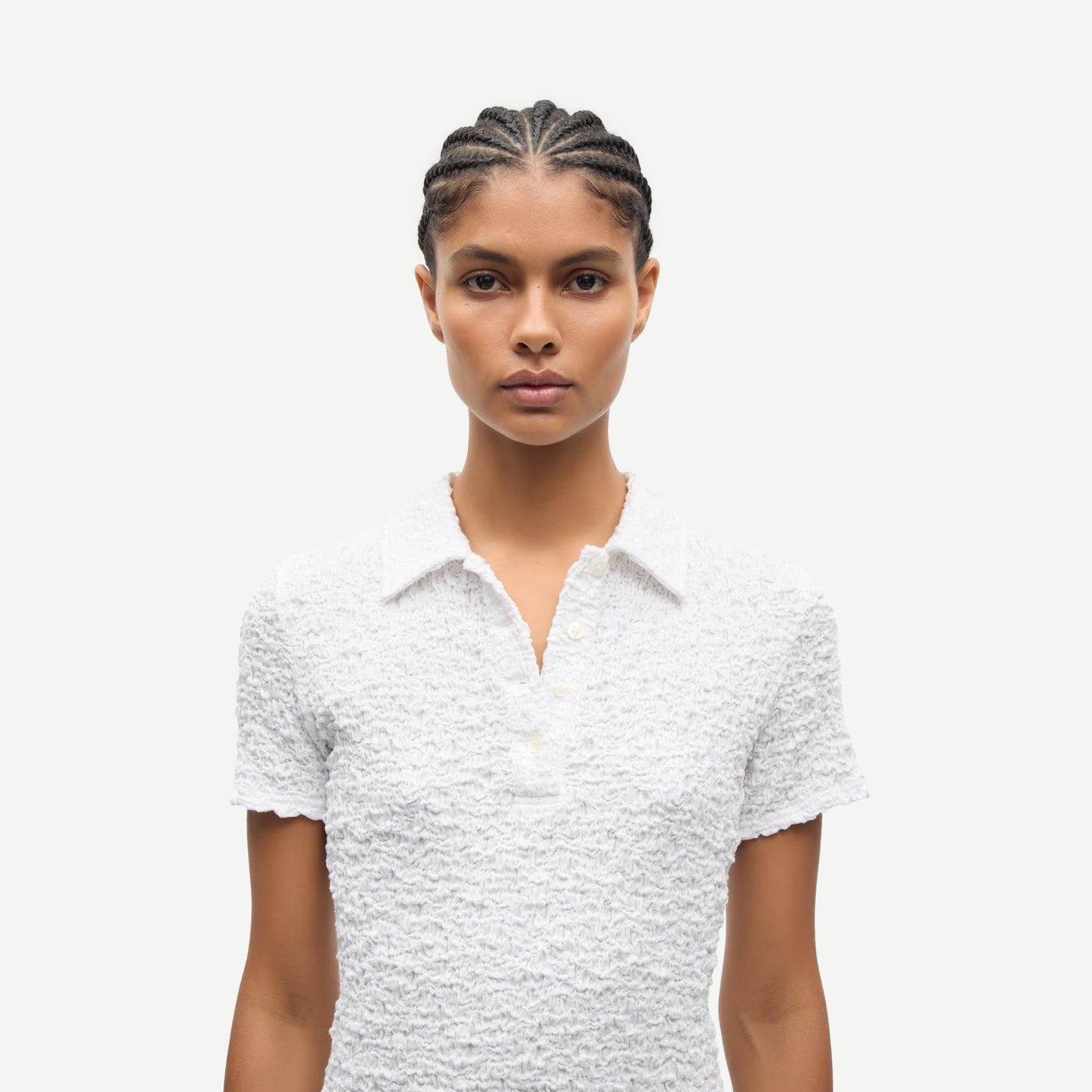 Sadaisy SS Polo - White - Galvanic.co
