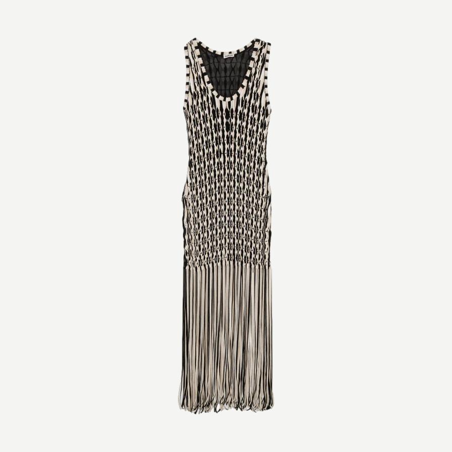 Sonia Tank Dress - Sand Multi - Galvanic.co