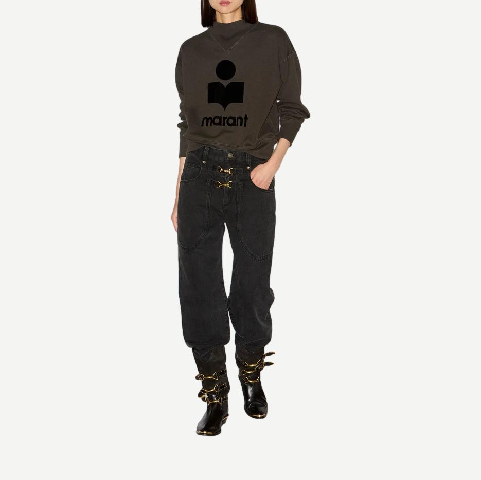 Moby Sweatshirt - Faded Black - Galvanic.co