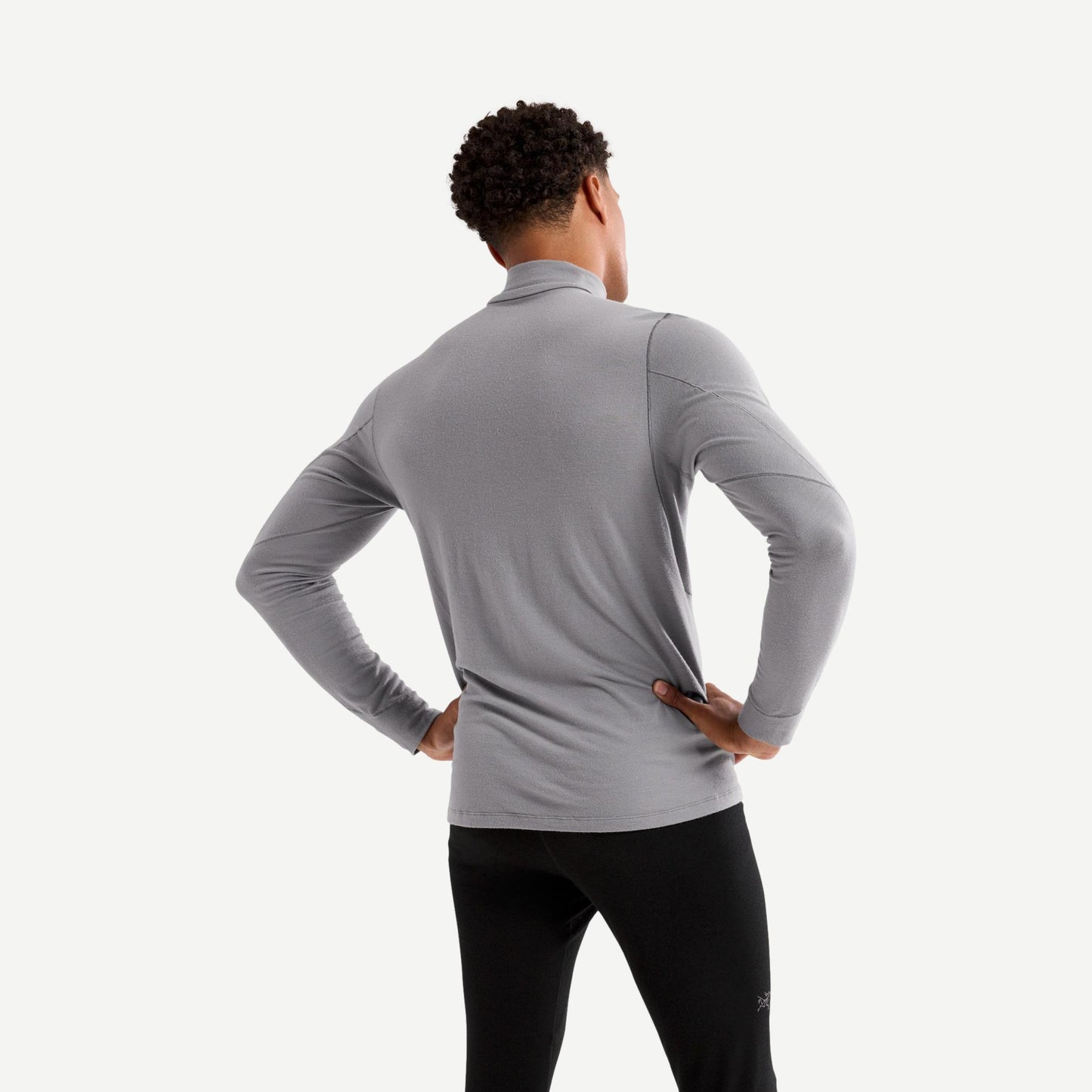 Rho Merino Wool Zip Neck M - Void