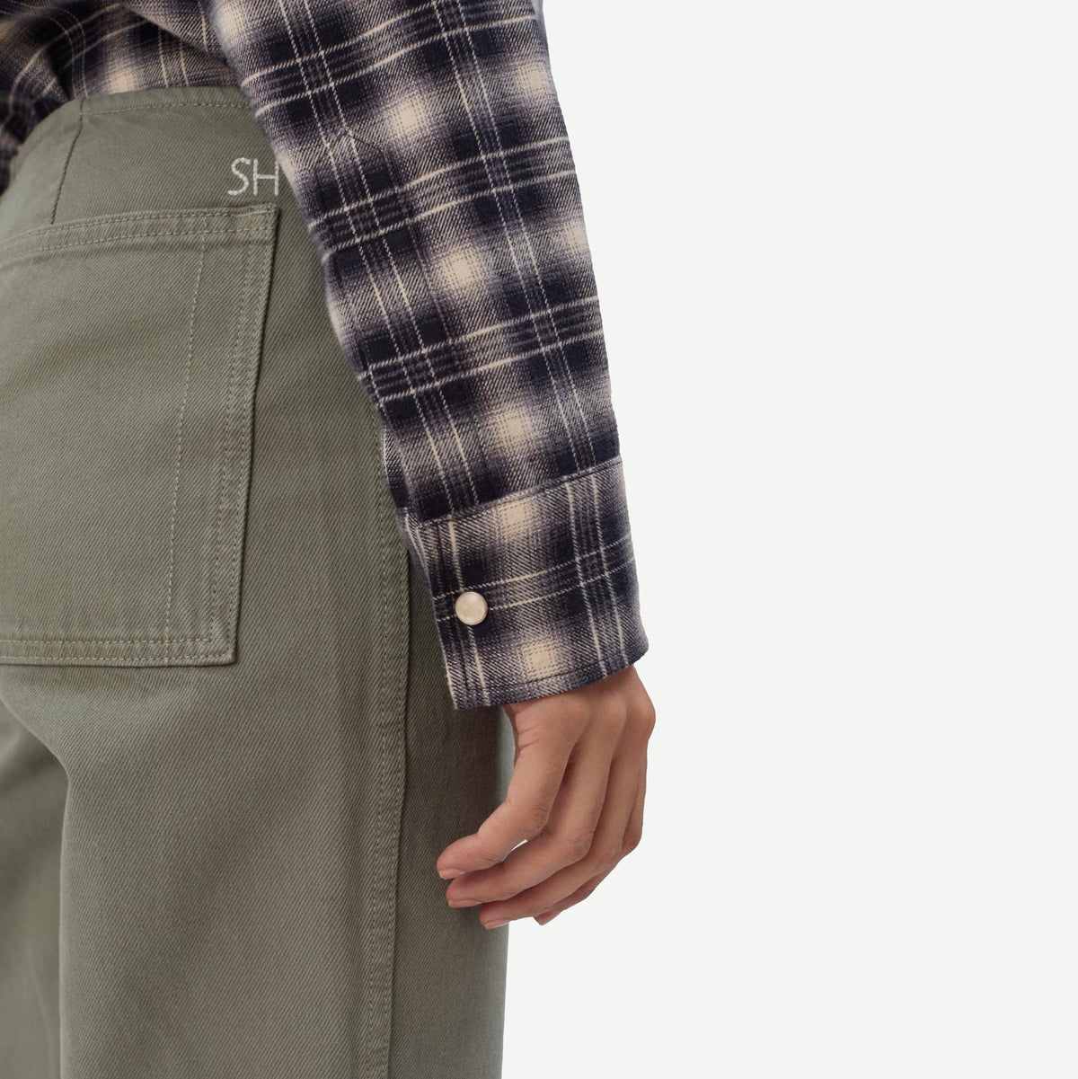 Noon Shirt - Navy Plaid - Galvanic.co