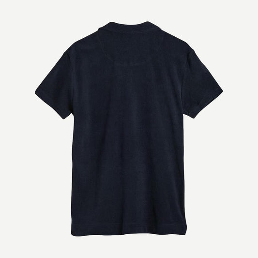 Polo Terry Shirt - Navy - Galvanic.co