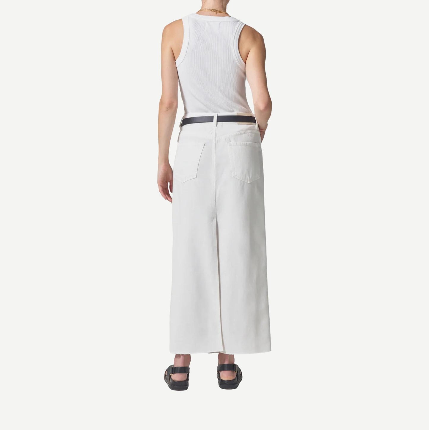 Circolo Reworked Maxi Skirt - Cannoli - Galvanic.co