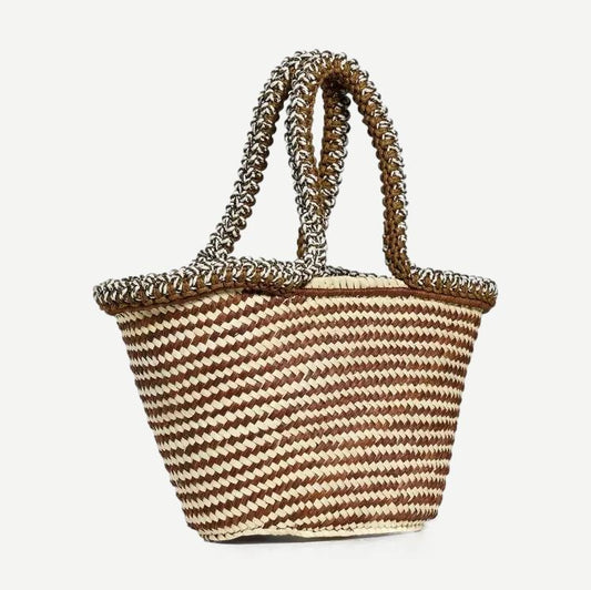 Dee Dee Maxi Basket - Chocolate - Galvanic.co