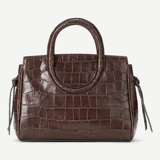 Maude Bag Mini - Espresso Snake - Galvanic.co