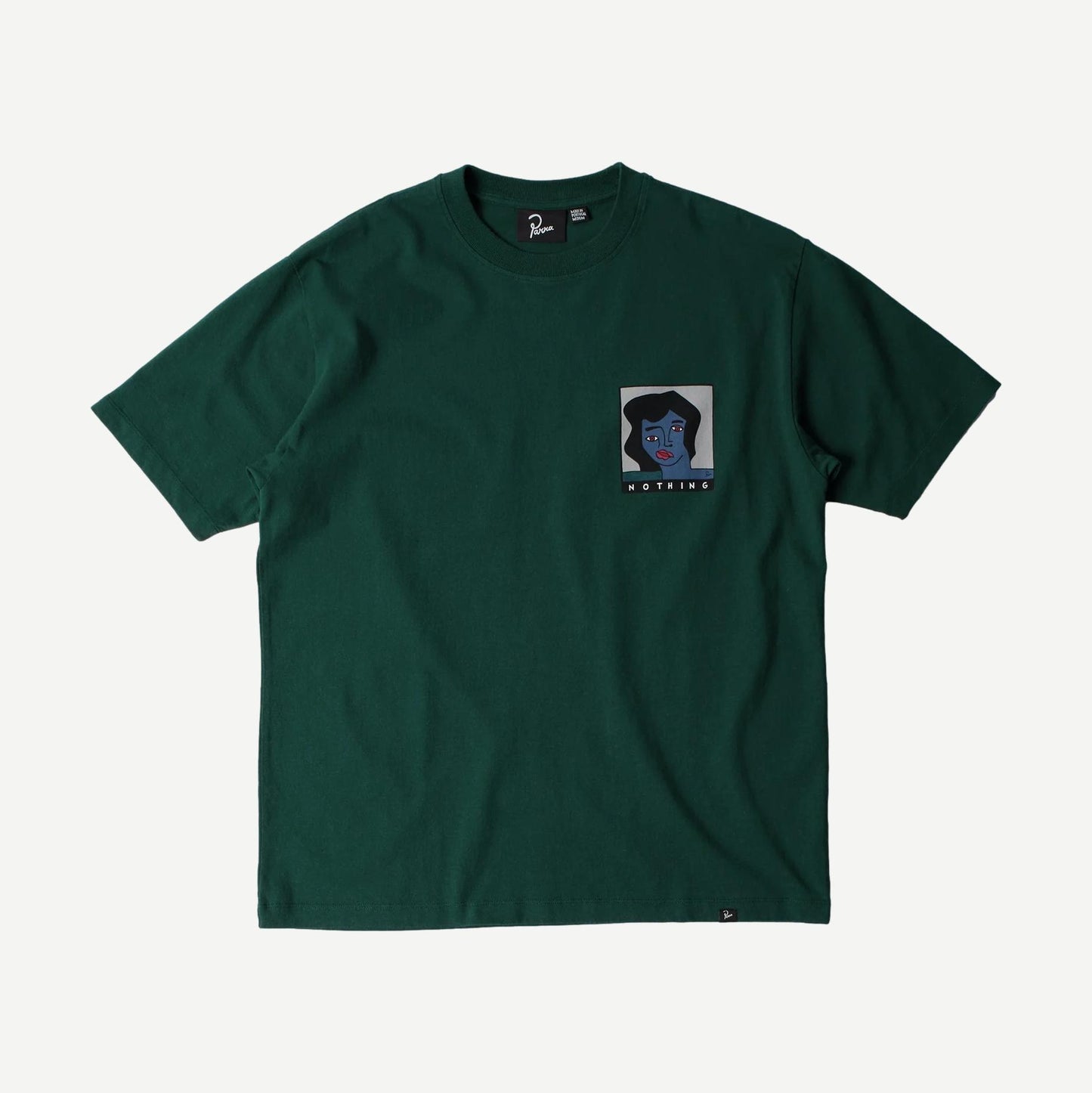Nothing Please T-Shirt - Pine Green