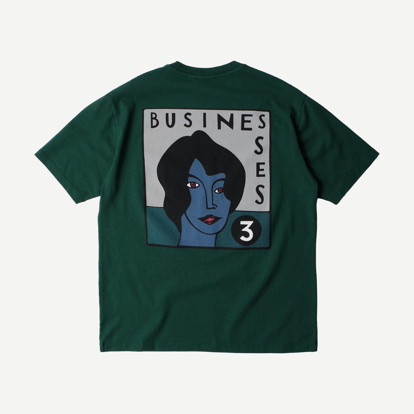 Nothing Please T-Shirt - Pine Green