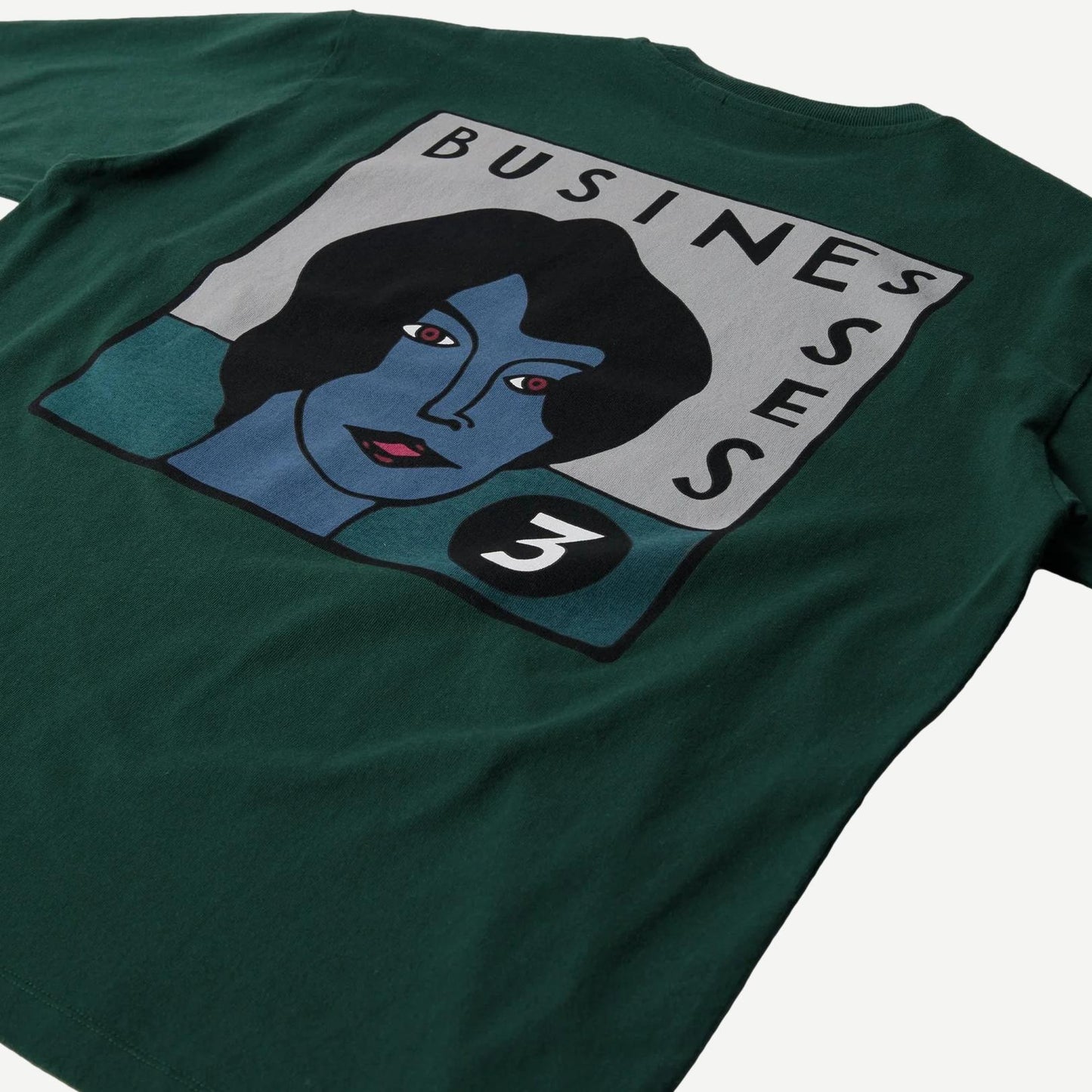Nothing Please T-Shirt - Pine Green
