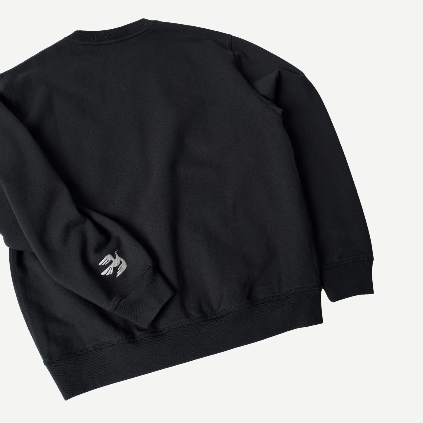 Weird Trad Logo Crewneck Sweatshirt - Dark Navy