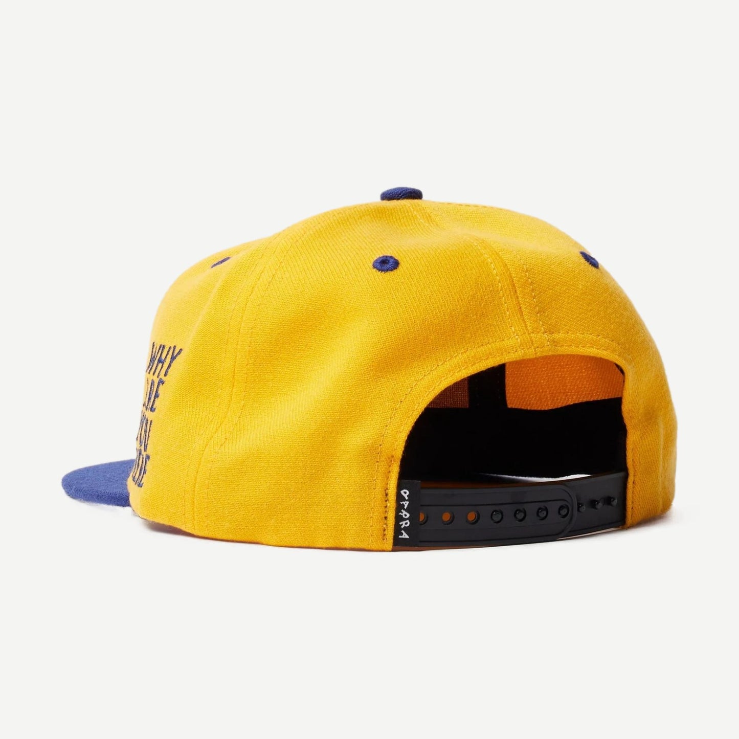Dollar Store 6 Panel Hat - Yellow - Galvanic.co