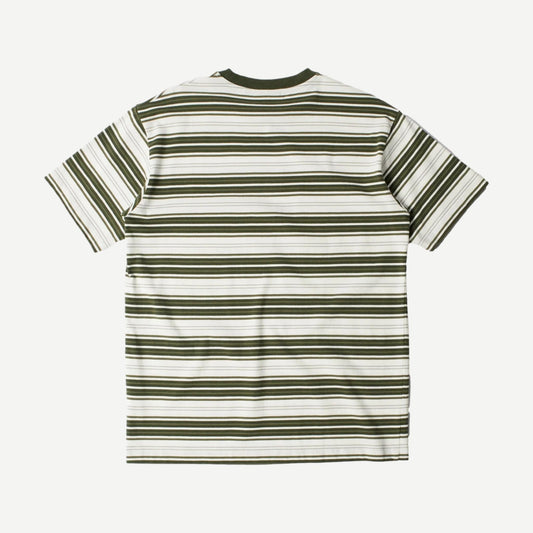 Signature Striped T-Shirt - Green - Galvanic.co