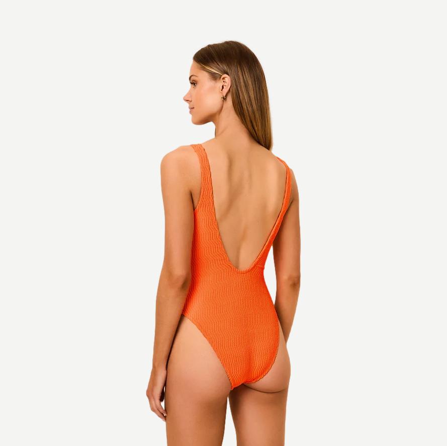 The Hailey One Piece - Habanero - Galvanic.co