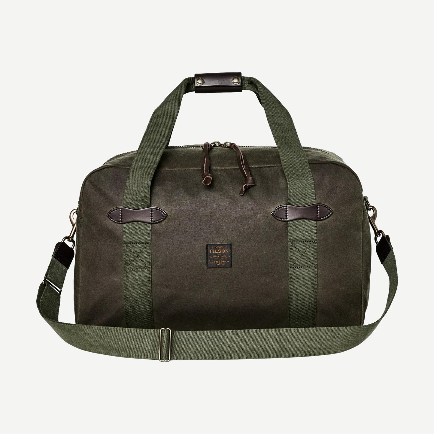 Tin Cloth Medium Duffle Bag - Otter Green