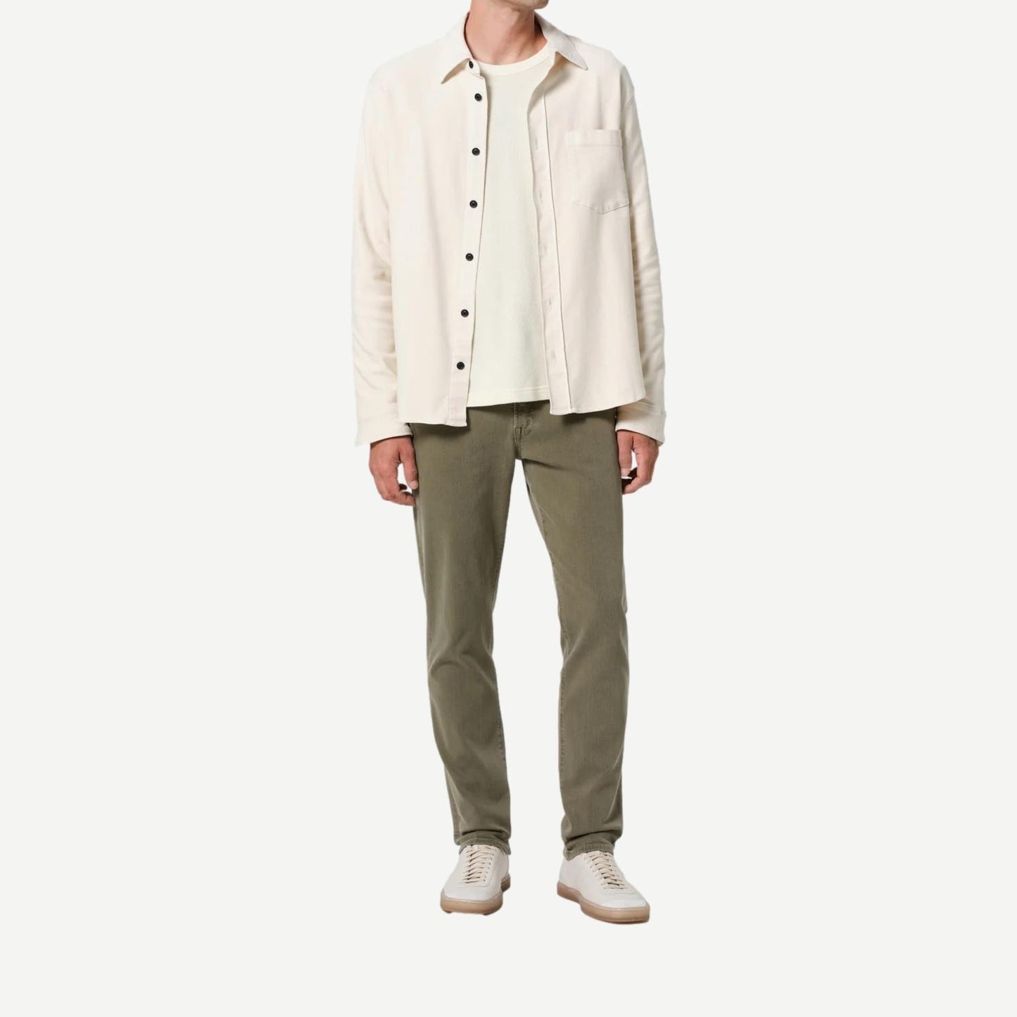 Adler Stretch Twill - Hiro Green - Galvanic.co