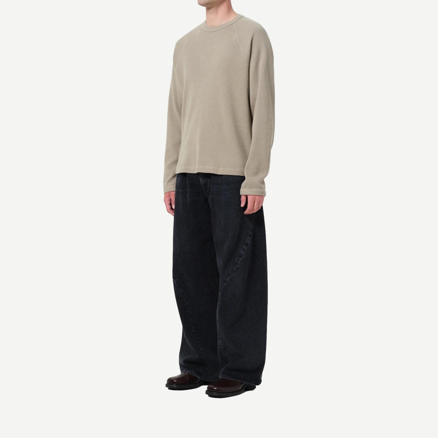 Payson Waffle Tee - Wicker