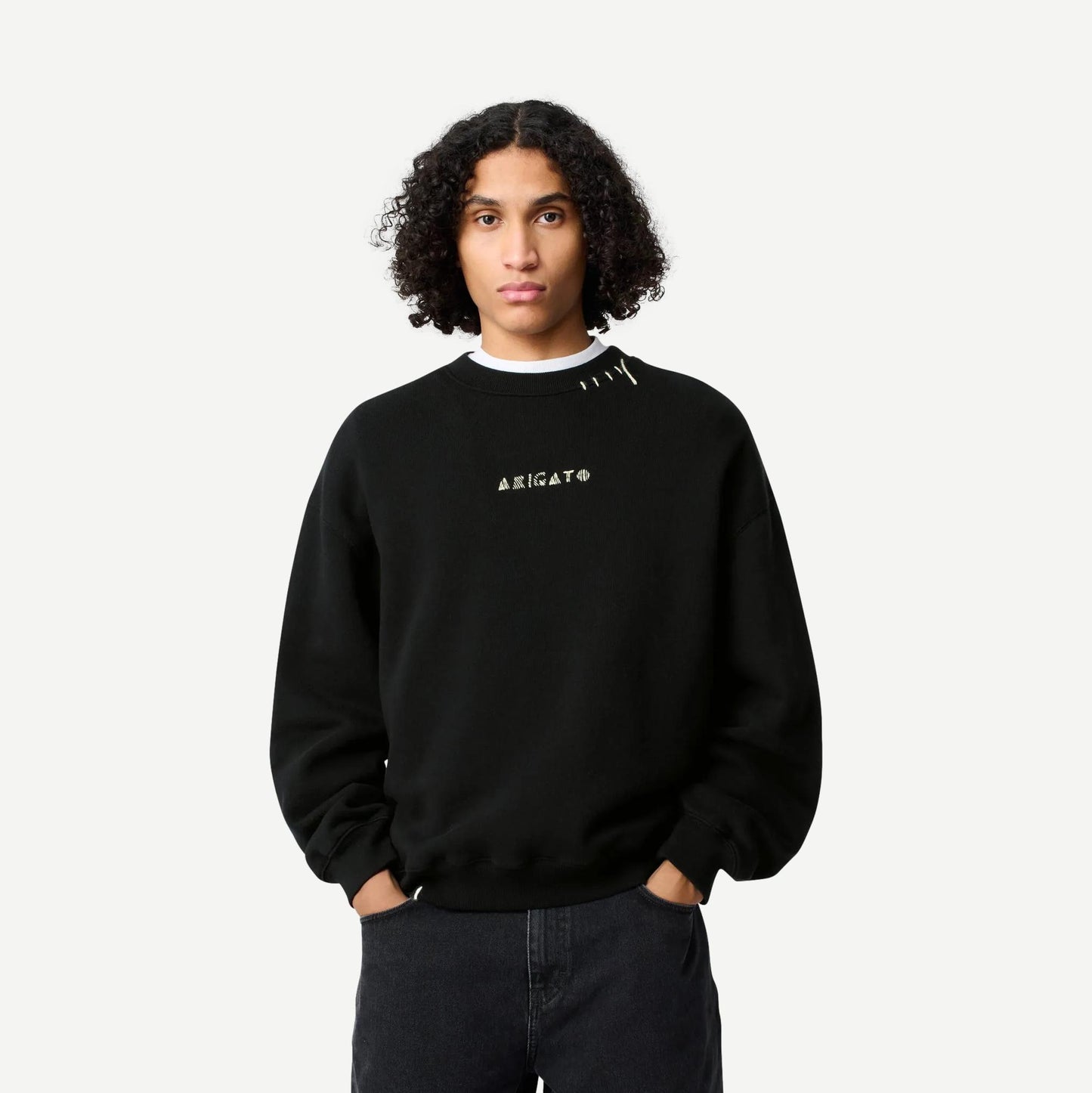 Loops Sweatshirt - Black - Galvanic.co