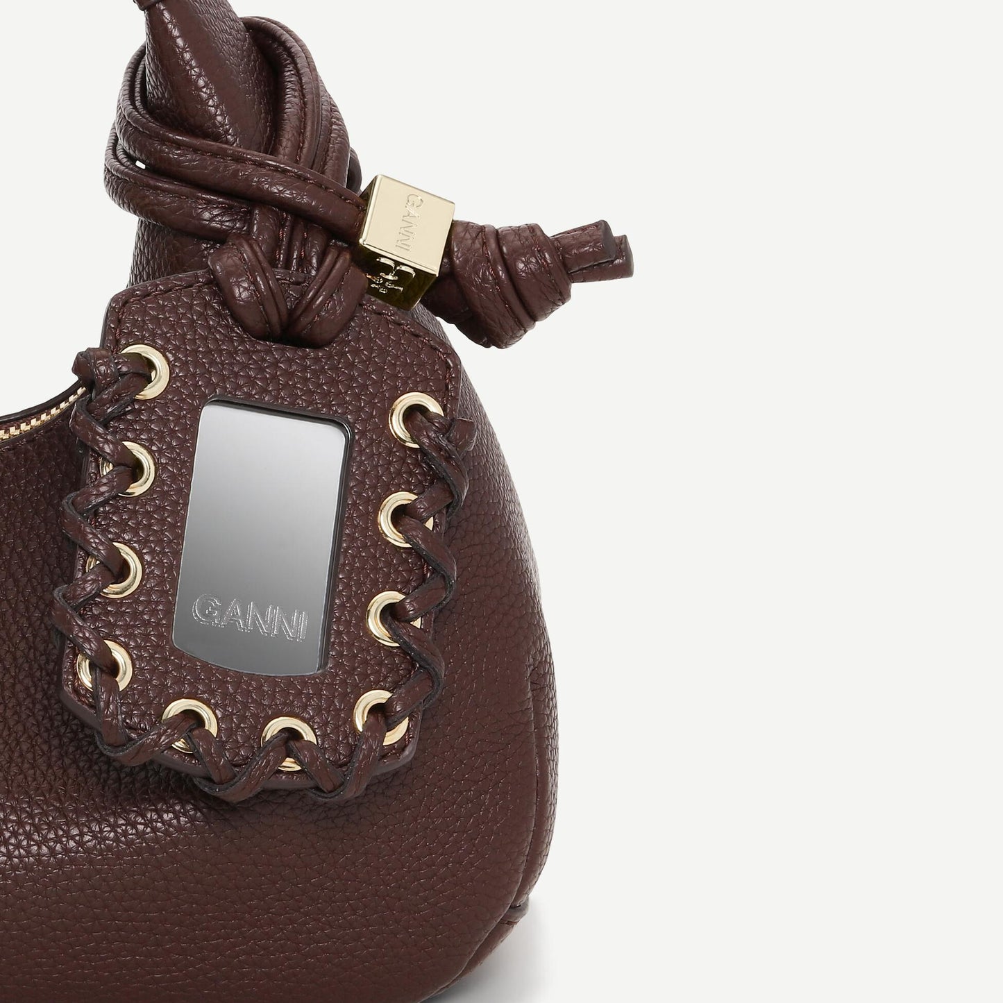 Mini Hobo Grained - Chicory Coffee