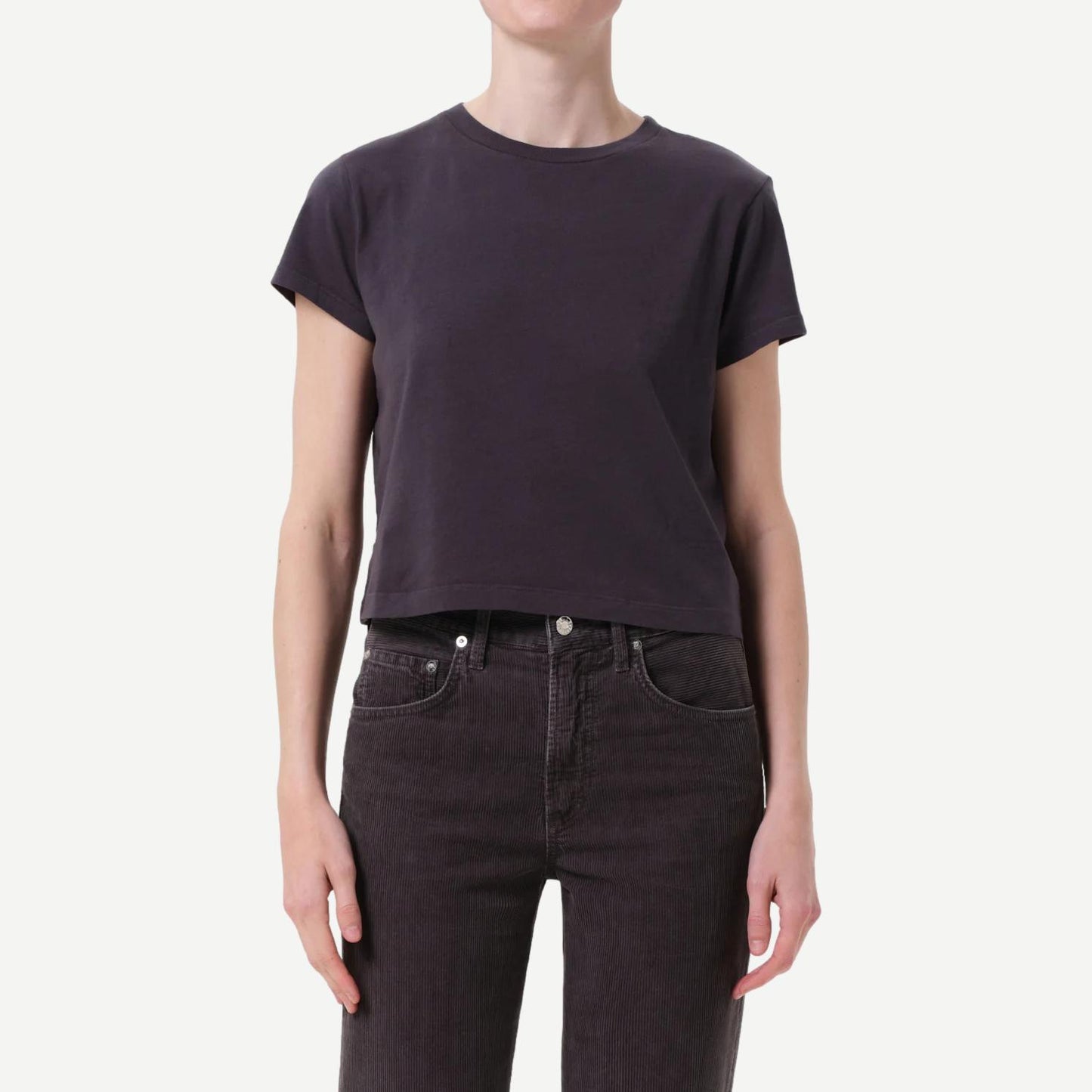Adine Shrunken Tee - Shade - Galvanic.co