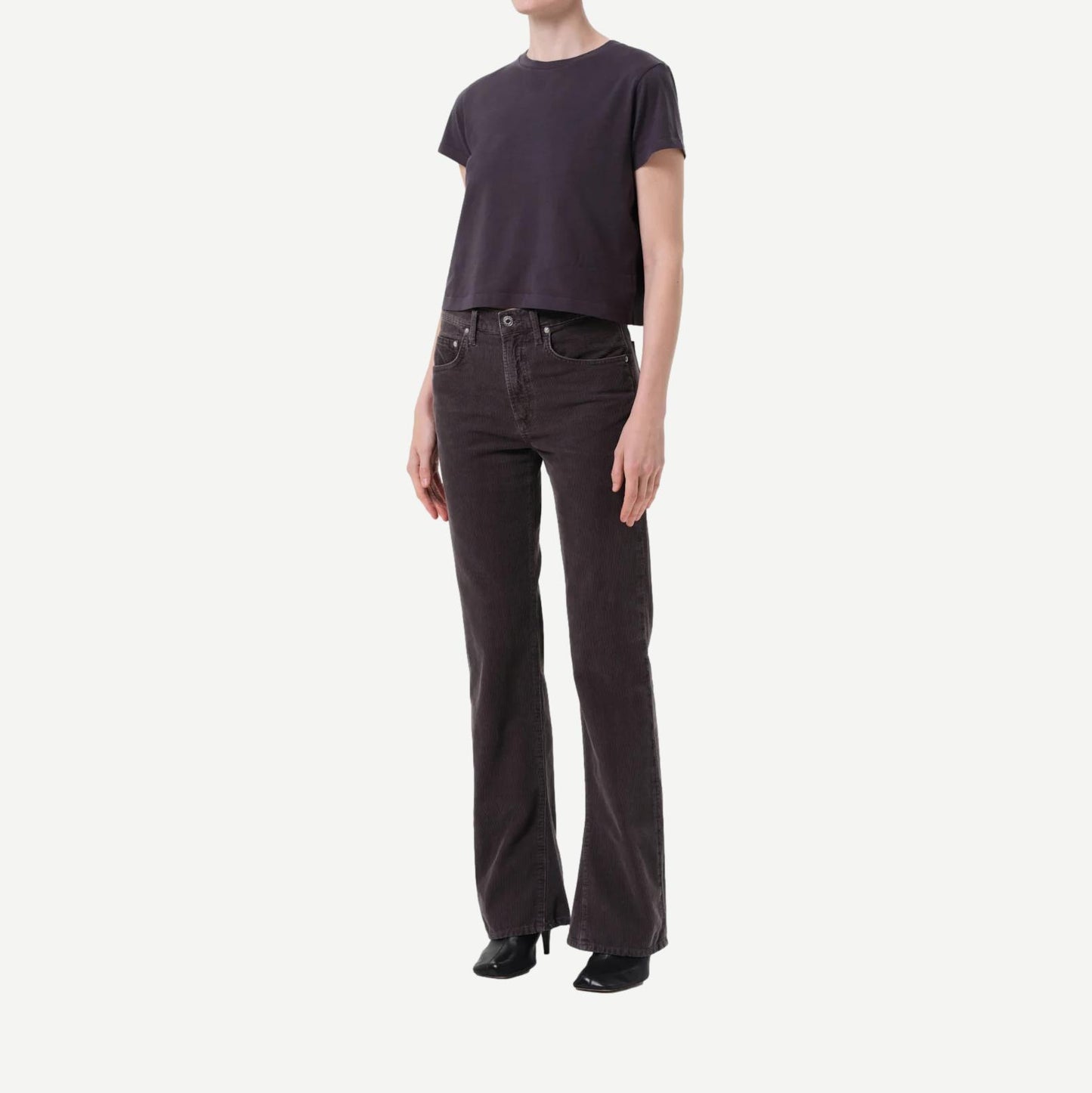 Adine Shrunken Tee - Shade - Galvanic.co
