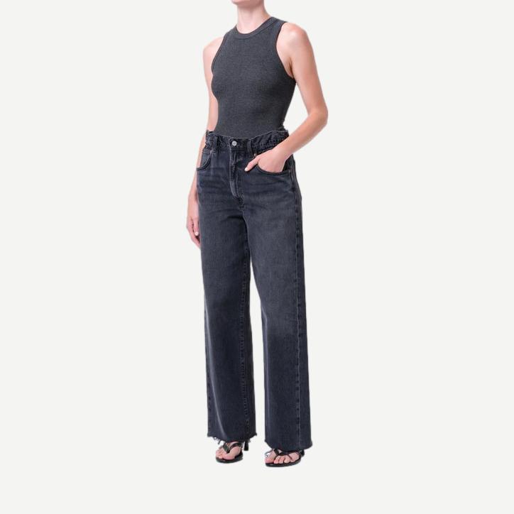 Leigh Tank - Charcoal Heather