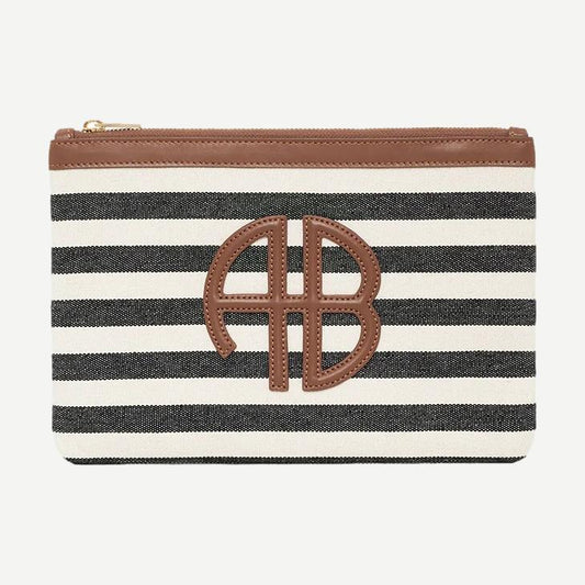 Lili Pouch - Black + Natural - Galvanic.co