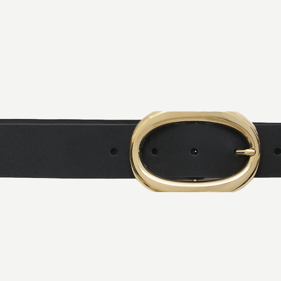 Signature Link Belt - Black/Gold - Galvanic.co