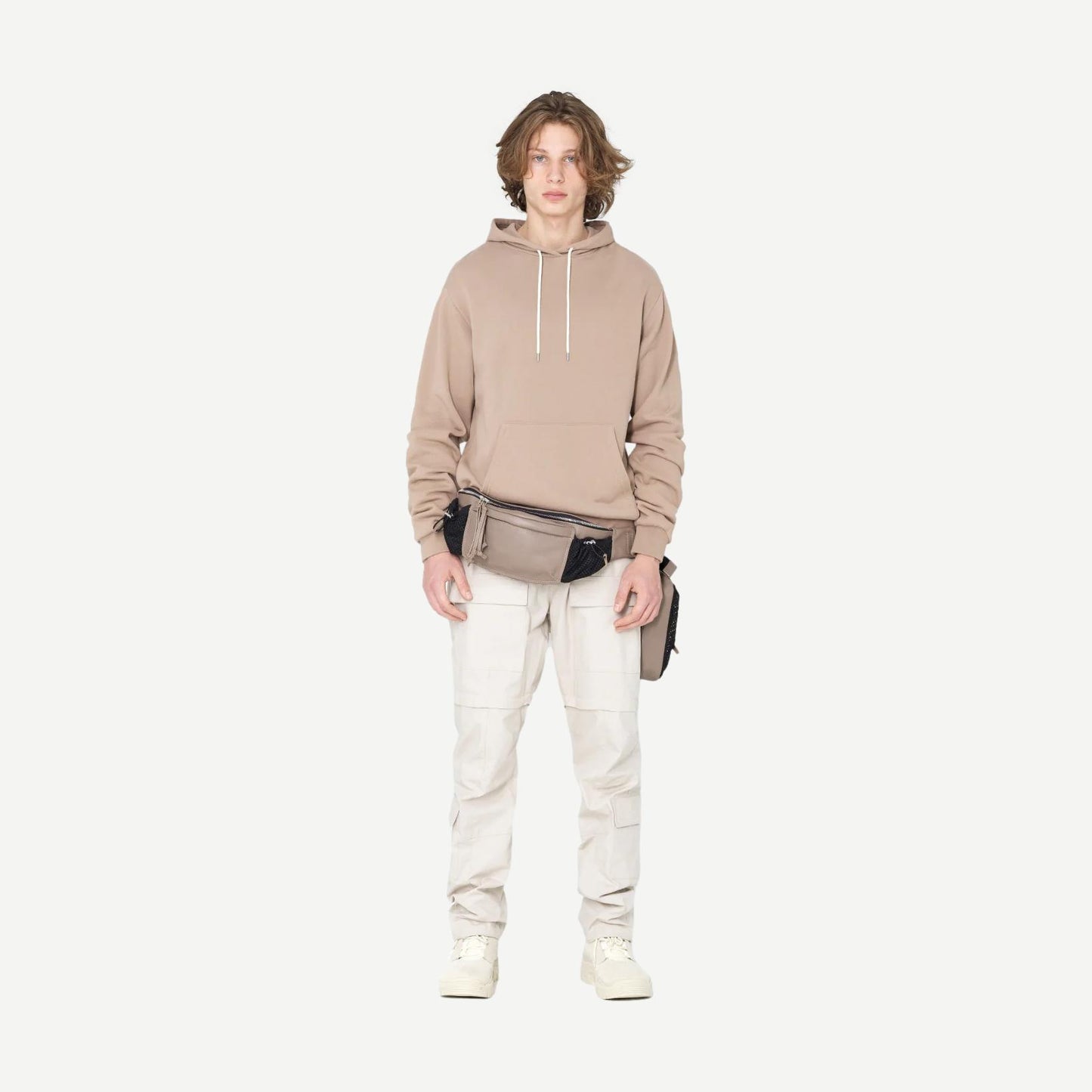 Vintage Fleece Hoodie - Fawn - Galvanic.co