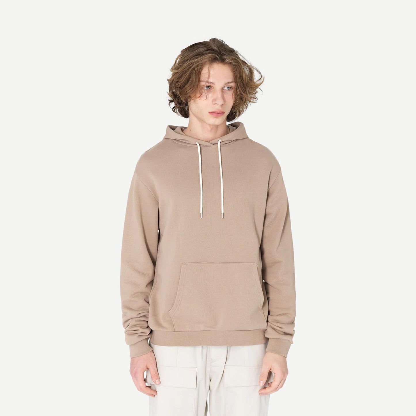 Vintage Fleece Hoodie - Fawn - Galvanic.co