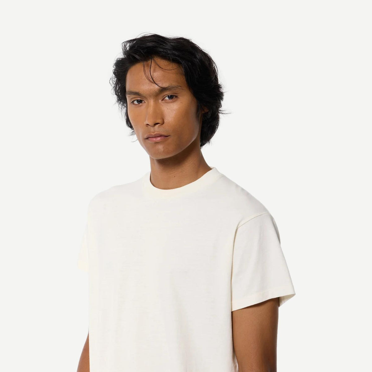 Air Spun Shrunken Tee - Salt