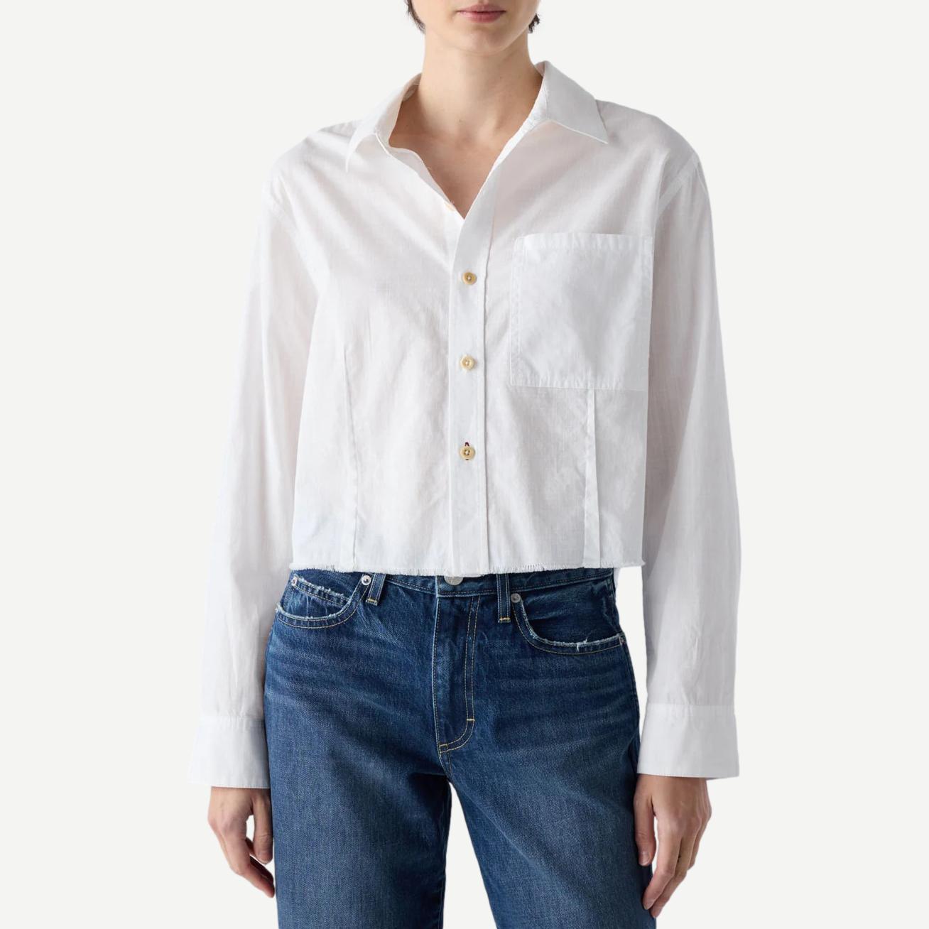 Selma Shirt - White - Galvanic.co