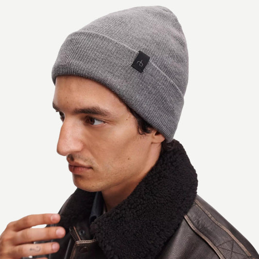 Brooks Beanie- Heather Grey