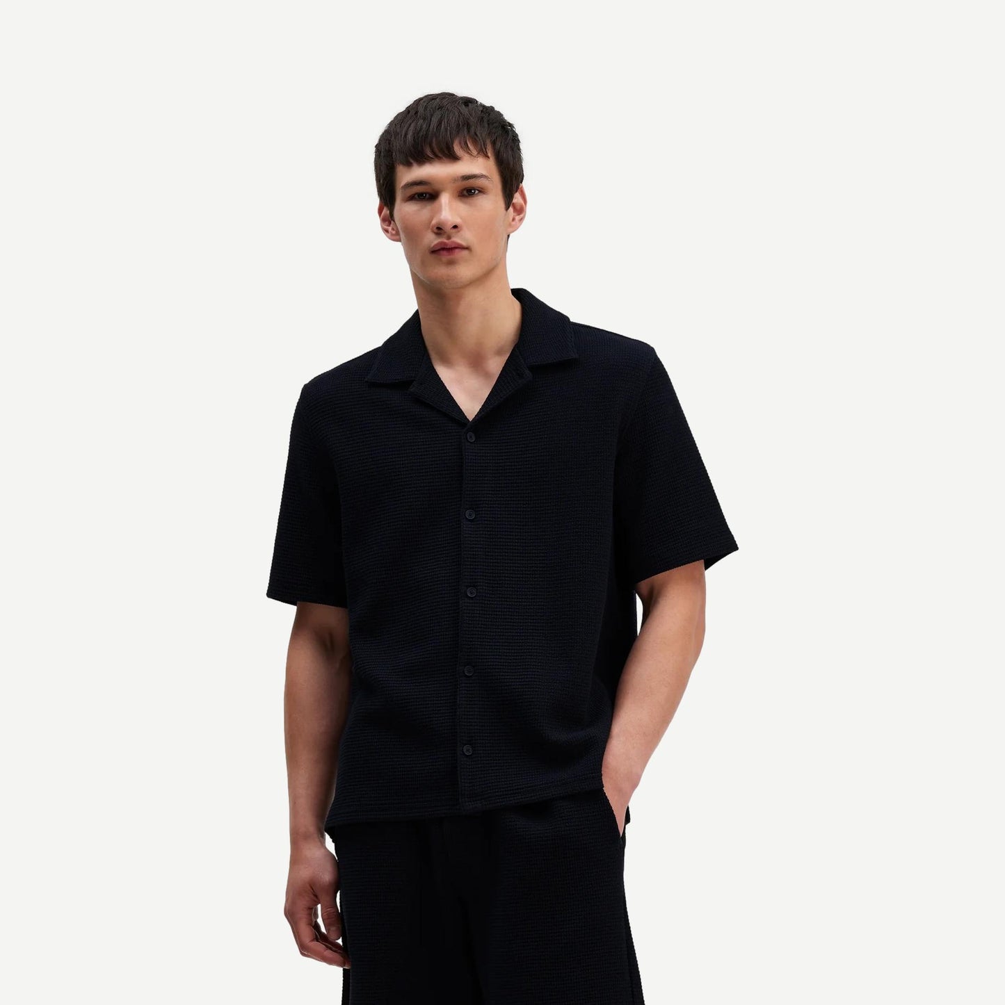 Clayland SS Shirt - Navy - Galvanic.co