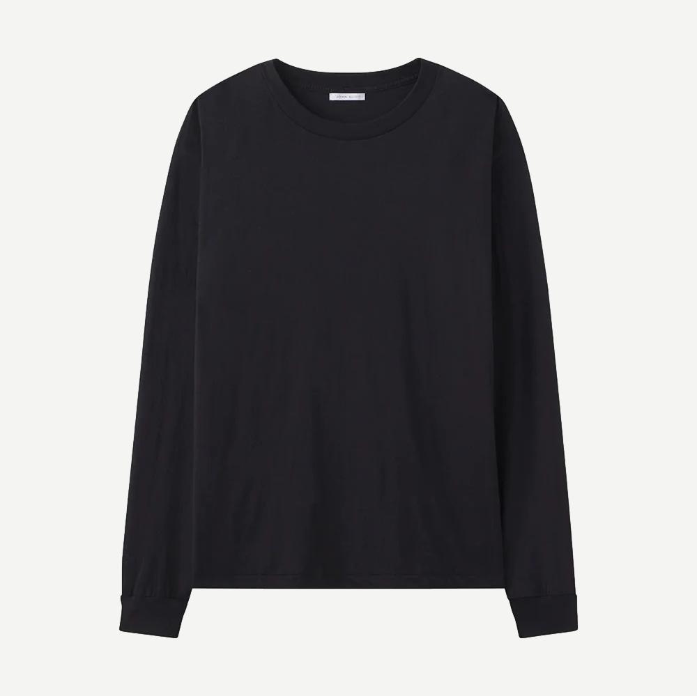 Cotton Cashmere Pullover - Black - Galvanic.co