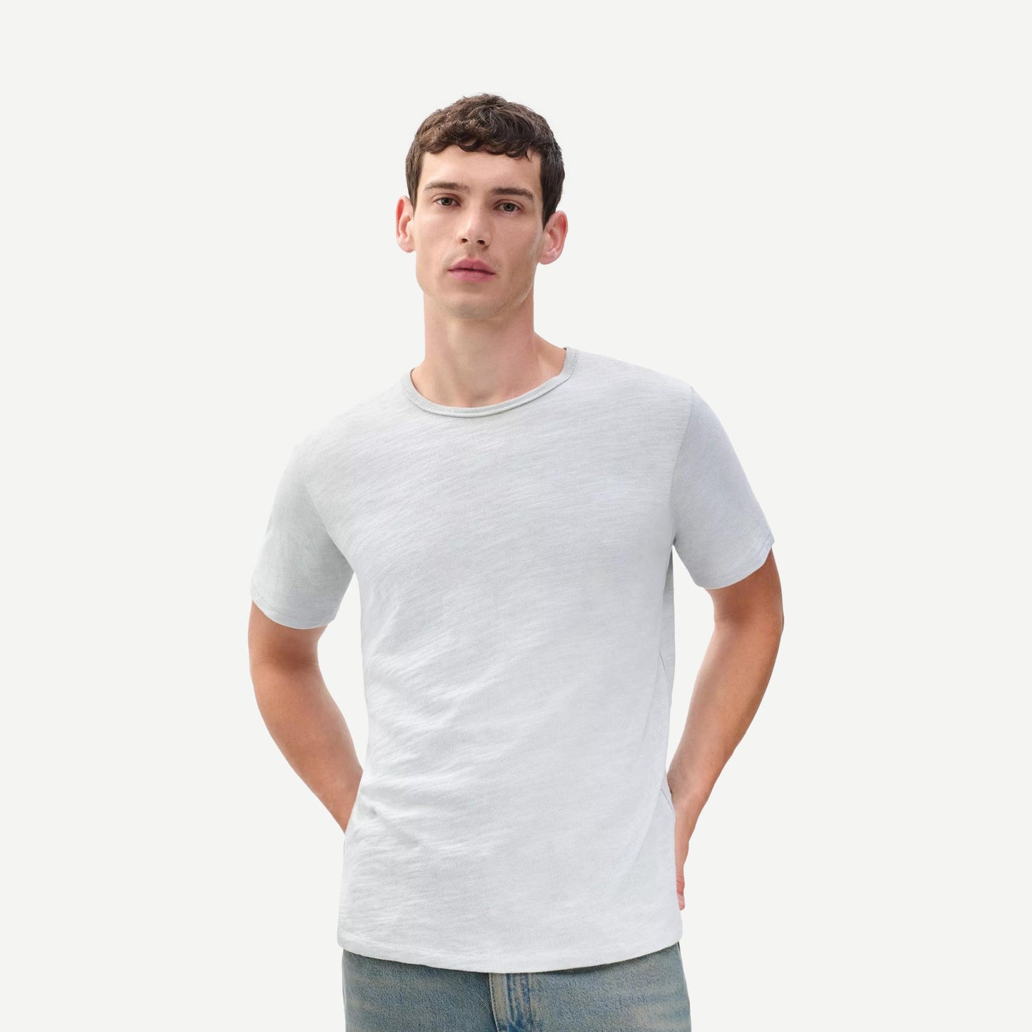 Classic Flame Tee - Grey Ice - Galvanic.co